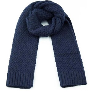 Super-Stretch Unisex Knitted <b>Scarf</b> - Flexible Winter Neck Wrap - Custom Logo Soft Rib-Knit Warm Muffler - Product Image 1