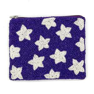 Classic Glass Beads Coin Purse Makeup Bag with Customizable Color Customized Shape for Wedding Party <b>Gift</b> for Her MS Handicraft - Product Image 1