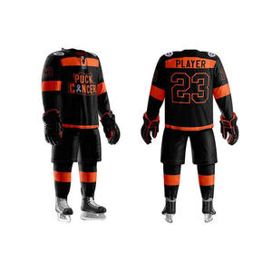 Personalized <b>Ice</b> Hockey Jersey Custom Logo Name Number Sublimation Team Wear - Product Image 3