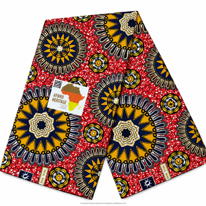 Ankara Wax Fabric <b>African</b> Printed Textile <b>Material</b> for Women Dressmaking Apparel Skirts Tops and Craft - Product Image 4