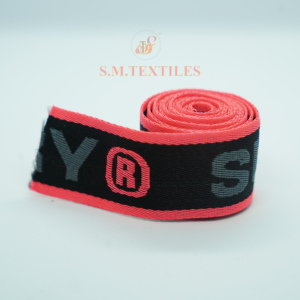 Jacquard Name Printing <b>Webbing</b> Tape Customized Letter Logo Suitable for Garments Backpacks Canvas Bags OEM ODM manufacturer - Product Image 5