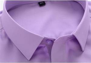 Chemise habillée blanche sur mesure à manches longues pour homme 100 % coton pour affaires ou pour la dernière collection automne - Product Image 4