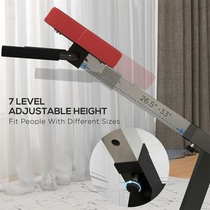 Macchina per Estensioni Schiena Regolabile in Altezza, Attrezzatura Multifunzione per Fitness - Product Image 5