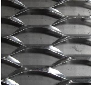 Tôle de métal expansé en aluminium, maille industrielle en aluminium expansé, maille en aluminium expansé à trous losangés, maille légère en aluminium - Product Image 2