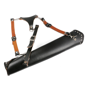 Equipo de tiro con arco, cartera de cuero ligera para flechas, cartera de cuero artesanal personalizada al por mayor para adultos - Product Image 3