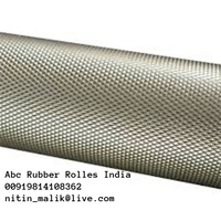 Rouleaux enduits par pulvérisation en aluminium de cuivre d'acier doux industriel d'acier inoxydable pour l'usage de machines et de fabrication