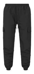 Pantalon cargo décontracté pour homme, coupe droite, multi-poches, avec cordon de serrage et taille élastique, idéal pour les activités de plein air et le fitness en automne - Product Image 5