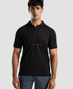 เสื้อเชิ้ตผู้ชายแบบสั่งตัด กระดุมหน้า ทรงเรียบง่าย แขนครึ่ง ระบายอากาศได้ดี น้ำหนัก 220 กรัม ผ้าถักโพลีเอสเตอร์/คอตตอน ราคาประหยัด - Product Image 1