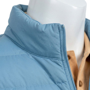 Veste matelassée personnalisée élégante pour homme - Manteau d'hiver épais avec fermeture éclair et poignets côtelés - Qualité supérieure - Product Image 4