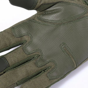 Guantes Tácticos de Cuero de Alta Calidad para Deportes al Aire Libre, Ciclismo, Caza, Entrenamiento, Antideslizantes, Compatibles con Pantalla Táctil - Product Image 5