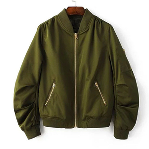 Nouvelle Veste Bomber Femme Tendance en Coton de Haute Qualité, Style Matelassé avec Perles, Respirante, Rivets, Fermeture Éclair, Style Urbain - Product Image 3