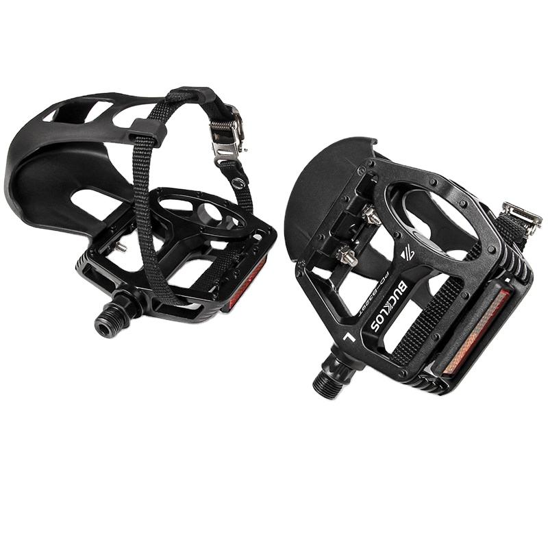 Flat Pedals Bicycle Toe Straps And Clips Bike Pedal Toe Clips