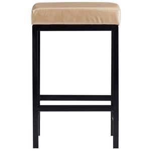 Sgabelli da Bar Moderni in Ecopelle Senza Schienale, Sedie Imbottite per Bancone o Isola, per Cucina, Bar o Uso Domestico - Product Image 2