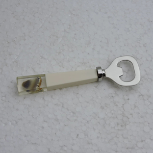 ที่เปิดขวดดีไซน์หรูหราพร้อมด้ามจับเรซิ่น ที่เปิดขวดสแตนเลสพร้อมด้ามจับเรซิ่น ในราคาที่แข่งขันได้มาก - Product Image 1