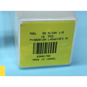 10 Conectores Ham-let 766L SS 5/16X 1/8, 176925 - Equipo y Piezas de Semiconductores de Confianza de Global Legacy - Product Image 3
