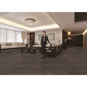 Dalles de carrelage en porcelaine semi-mates effet marbre gris Vistaar 1200x2400mm, design moderne pour la décoration des murs et sols intérieurs - Product Image 4