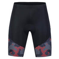 Shorts de cyclisme pour hommes en gros d'usine, vêtements de sport respirants avec rembourrage de soutien en polyester et élasthanne, ajustés, personnalisables OEM