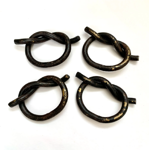 Increíble Anillo para Servilletas de Hierro Ecológico, Diseño Floral Más Vendido, Diseño Personalizable, Alta Calidad, Precio Económico, Uso en Bodas/Fiestas - Product Image 4