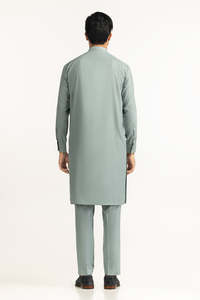 LOW MOQ <b>Men's</b> Solid Color Salwar Kameez 2026 High Quality Wholesale Price New Style <b>Kurta</b> Pajama Indian & Pakistan Clothing <b>Men</b> - Product Image 3