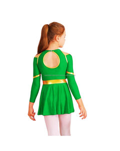 Uniforme de porristas de poliéster para niños con impresión por transferencia térmica, diseño personalizado. - Product Image 5