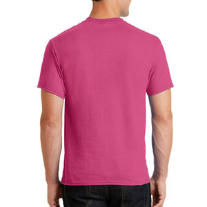 Camiseta Casual de Verano para Hombre, Corte Regular, Cuello Redondo, Manga Corta, Transpirable, Antiarrugas, Tela de Lona, 100% Algodón, Personalizable en la Parte Delantera - Product Image 5