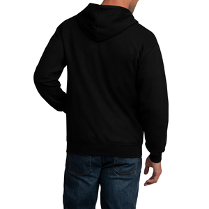 Sweat-shirt à capuche oversize pour homme, fermeture éclair, en polaire douce et chaude - Product Image 2