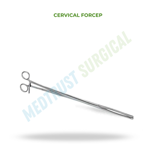 Pinzas cervicales veterinarias reutilizables de 75 cm, instrumento quirúrgico de acero inoxidable para uso obstétrico en caballos y ganado - Product Image 2