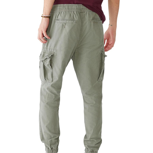 กางเกงวิ่งผู้ชายแฟชั่นใหม่ขายส่งสั่งทำได้ MOQ ต่ำ กางเกงลำลองสำหรับออกกำลังกาย ซักได้ กางเกงจ็อกเกอร์ผู้ชายแบบซัก - Product Image 4