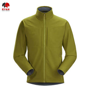 Chaqueta Softshell de Primera Calidad Ryan Pro Gear para Hombre, Impermeable, Resistente al Viento, Tejido de Punto Ecológico, Cuello con Capucha - Product Image 3