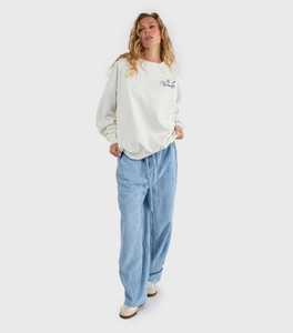 เสื้อสเวตเชิ้ตคอกลมปักลาย ทรงโอเวอร์ไซส์ แขนปกติ ผ้าฝ้ายถัก 100% สวมใส่สบายๆ สำหรับฤดูใบไม้ร่วง เหมาะสำหรับทั้งชายและหญิง - Product Image 3
