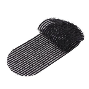 Fully Customized Logo Color Hair Velcro Grippers Hair <b>Clip</b> Bands Stickers Barber Wig Hair Velcro Grippers Holder <b>Hook</b> and Loop - Product Image 1