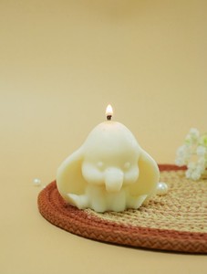 Cute Little Elephant <b>Candle</b> Adorable Decorative Figurine Charming Accent for Birthday <b>Wedding</b> Baby Shower Party <b>Gift</b> - Product Image 2