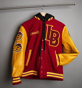 Chaquetas Varsity Juveniles con Parches de Chenilla al por Mayor, Chaqueta Bomber Personalizada con Letras, Chaqueta Varsity para Mujer, Chaqueta Varsity para Hombre, Tallas Grandes - Product Image 5