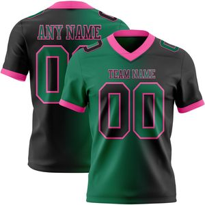 Jersey de Fútbol Americano Personalizado, Mezcla de Spandex, Impresión Digital, Nombre y Número del Equipo Personalizados, Fabricante de Uniformes Deportivos - Product Image 1
