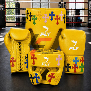 Set de Boxeo Profesional Personalizado de Cuero Original de Primera Calidad, Elegante y Cristiano, para Boxeo y Kickboxing - Product Image 4