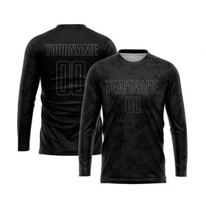 Maillots de football personnalisés élégants, t-shirts de football, vêtements de sport d'équipe, vêtements d'entraînement, uniforme personnalisé unisexe pour adultes, toutes saisons - Product Image 1