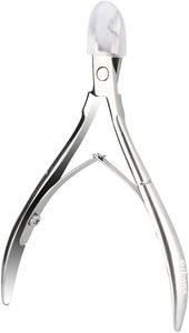 Coupe-cuticules professionnel en acier inoxydable de qualité chirurgicale avec ressort doré pour manucure et pédicure - Product Image 3
