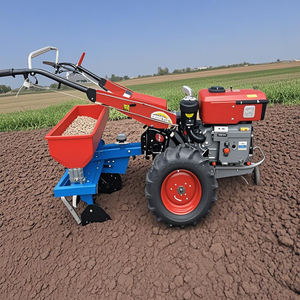 Heavy Duty Farm <b>Walking</b> Tractor 12-22HP Power Tiller Gearbox System Automatic Pump Bearing Agricultural Land Cultivation <b>Machine</b> - Product Image 1
