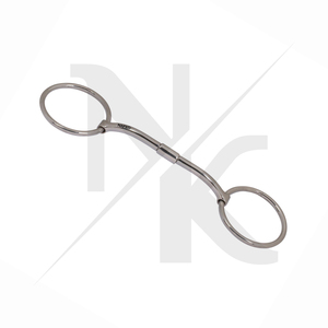 ซัพพลายเออร์ระดับพรีเมียม เหล็กกล้าชนิดพิเศษ ห่วงคล้องแบบหลวม บิตสำหรับขี่ม้าแบบอังกฤษ ข้อต่อเหล็ก อุปกรณ์ขี่ม้าแบบกำหนดเอง ผู้ผลิตโลโก้ตามสั่ง - Product Image 2
