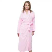 Peignoir de Spa Professionnel Unisexe Grande Taille en Velours de Coton Doux Brodé Thermique et Respirant pour Couples, Ensemble 2 Pièces OEM