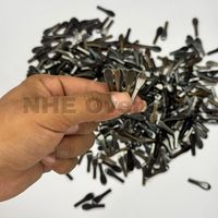 Embouts de lunettes en corne de buffle naturelle, faits à la main, durables et de qualité supérieure, brun moyen, pour composants de lunettes NHE Overseas