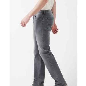 BEST ROCK INTERNATIONAL Jeans Rectos Holgados de Cintura Media, Ligeros y Transpirables, 100% Algodón de Alta Calidad para Hombre, Estilo Casual de Verano - Product Image 2