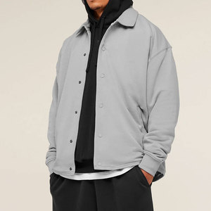 Custom Logo <b>Light</b> Weight Outdoor <b>Waterproof</b> Windbreaker <b>Jacket</b> Button up Coach <b>Jacket</b> for Men - Product Image 3