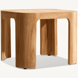<b>Outdoor</b> Solid Teak Wood Square Coffee <b>Table</b> Eco-Friendly Durable Modern Design Living Room Furniture Indoor/<b>Outdoor</b> Use - Product Image 1