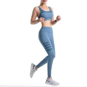 Conjunto Deportivo Profesional para Mujer, Bra y Leggings Cómodos para Yoga, Running, Ejercicio y Ropa Deportiva - Product Image 3