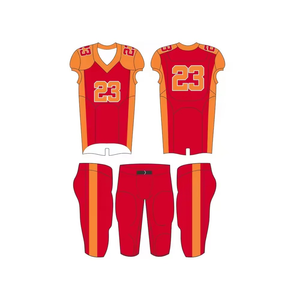 Uniforme de Fútbol Americano Juvenil, Último Diseño, Transpirable, Manga Corta, Talla Grande, Ropa Deportiva de Entrenamiento - Product Image 1