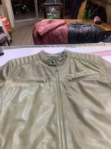 Vestes en cuir sur mesure pour hommes, coupe-vent tendance, vestes de moto en cuir, veste de motard en cuir de haute qualité, style streetwear - Product Image 6