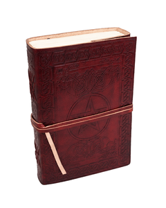 Premium Leather Journal <b>Notebook</b> Celtic Pattern Blank Diary Writing Sketchbook Gift <b>Book</b> - Product Image 1