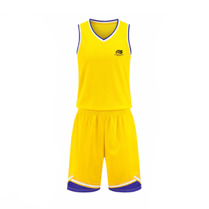 Conjunto de Uniforme de Baloncesto Personalizado, Camisetas y Pantalones Cortos Sublimados, Transpirables, de Secado Rápido, Uniforme de Baloncesto de Alta Calidad - Product Image 1