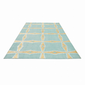 Alfombra Moderna de Lana Ecológica Antideslizante, Color Blanco Marfil, Felpa, Tufted a Mano, Gruesa, para Dormitorio, Sala de Estar, Hotel, Villa - Product Image 2
